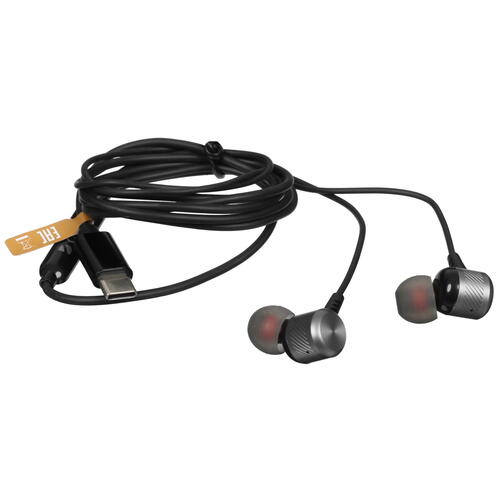 Купить Проводные наушники Deppa Alum Pro Type-C серый  5428324. Характеристики, отзывы и цены в Донецке