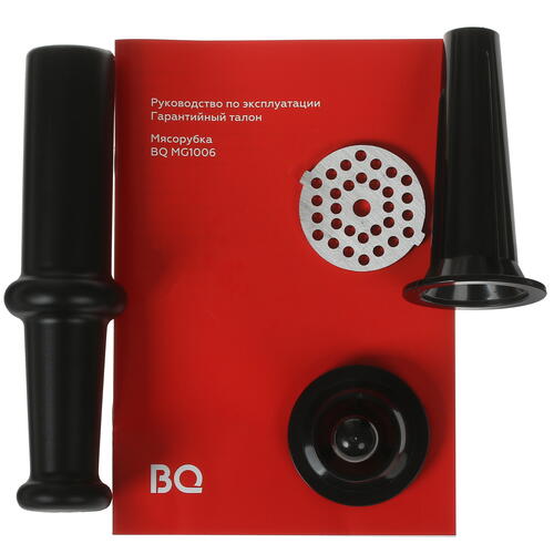 Купить Мясорубка электрическая BQ MG1006 черный  5366499. Характеристики, отзывы и цены в Донецке