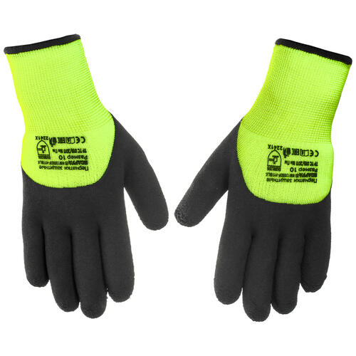 Купить Перчатки трикотажные с полимерным покрытием Scaffa NM1355DF-HY/BLK  5349679. Характеристики, отзывы и цены в Донецке