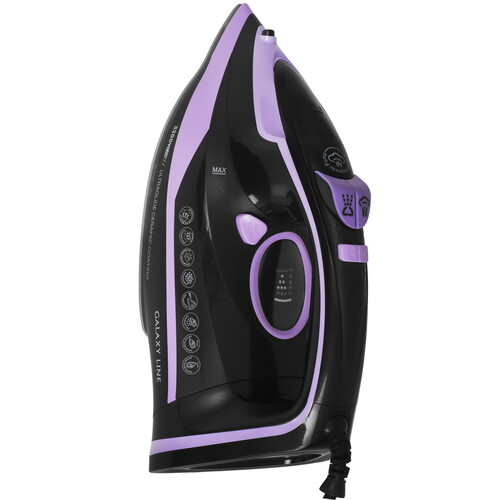 Купить Утюг GALAXY LINE GL 6135 черный  9129713. Характеристики, отзывы и цены в Донецке