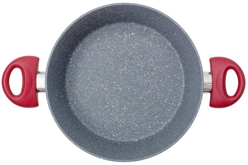 Купить Кастрюля MoulinVilla Raspberry RSBP-24-I 3.9 л 24 см красный  9198471. Характеристики, отзывы и цены в Донецке