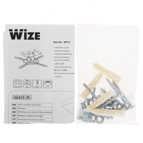 Купить Крепление для проекторов Wize WP-S  4853760. Характеристики, отзывы и цены в Донецке