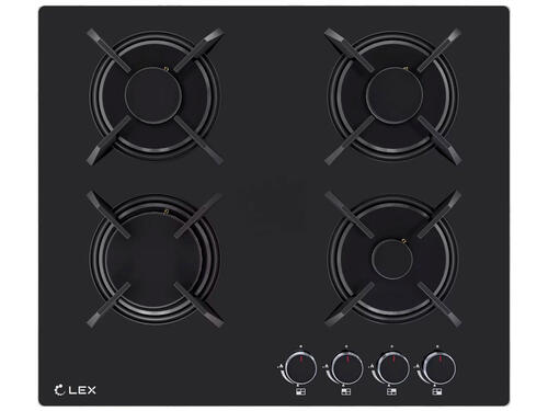 Купить Газовая варочная поверхность LEX GVG 643A BBL  9101415. Характеристики, отзывы и цены в Донецке