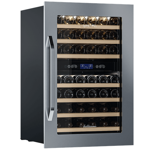 Купить Винный шкаф Meyvel MV42-KSB2 серебристый  9186683. Характеристики, отзывы и цены в Донецке