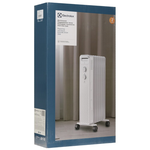 Купить Масляный обогреватель Electrolux EOH/BE-07ZW 1500 белый  9290869. Характеристики, отзывы и цены в Донецке