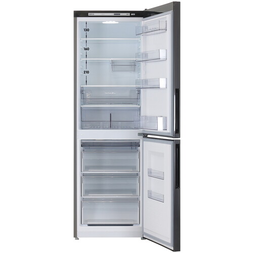 Купить Холодильник с морозильником  ATLANT ХМ-4621-151 черный  9031708. Характеристики, отзывы и цены в Донецке