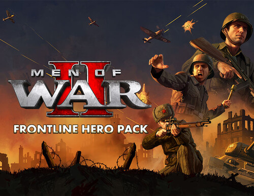 Купить Дополнение для игры Men of War II - Frontline Hero Pack (Steam)  5608345. Характеристики, отзывы и цены в Донецке