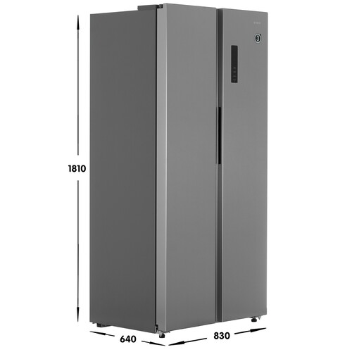 Купить Холодильник Side by Side   DEXP SBS4-51AKA серебристый  9087572. Характеристики, отзывы и цены в Донецке