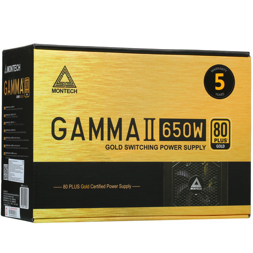 Купить Блок питания MONTECH GAMMA II 650 [GAMMA II 650] черный  4885109. Характеристики, отзывы и цены в Донецке