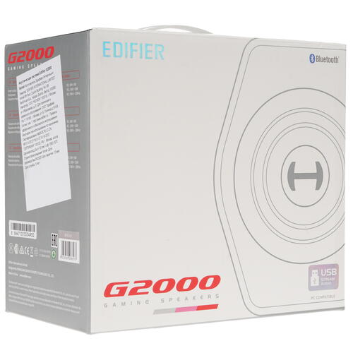 Купить Колонки Edifier G2000 белый  1694780. Характеристики, отзывы и цены в Донецке