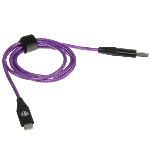 Купить Кабель круглый BY USB Type-C - USB 2.0 Type-A фиолетовый 1 м  5482266. Характеристики, отзывы и цены в Донецке