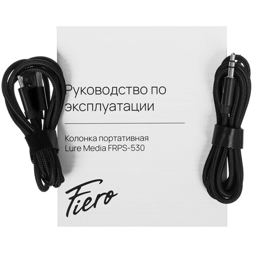 Купить Портативная колонка Fiero Lure Media FRPS-530, черный  9098517. Характеристики, отзывы и цены в Донецке