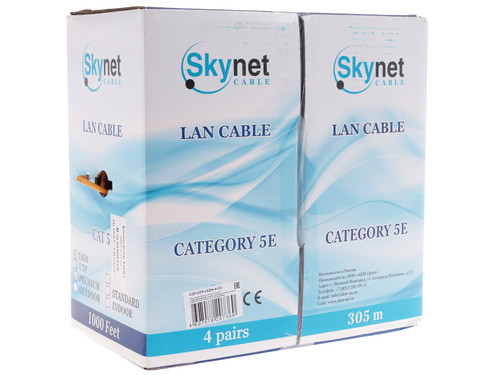 Купить Витая пара SkyNet Premium CSP-UTP-LSZH-4-CU/100  1365302. Характеристики, отзывы и цены в Донецке