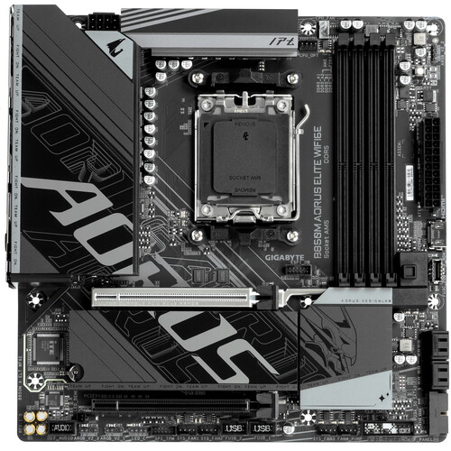 Купить Материнская плата GIGABYTE B850M AORUS ELITE WIFI6E  5622573. Характеристики, отзывы и цены в Донецке
