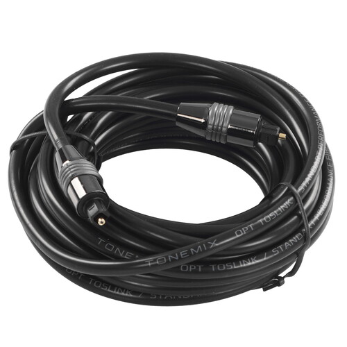 Купить Кабель оптический  Tonemix ODT Toslink - ODT Toslink черный  9272853. Характеристики, отзывы и цены в Донецке