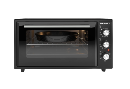 Купить Мини-печь Kraft KF-MO 4808 FDBL черный  9131520. Характеристики, отзывы и цены в Донецке