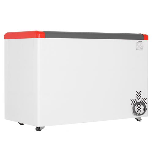 Купить Морозильный ларь Frostor Gellar FG 400 С белый, красный  1109646. Характеристики, отзывы и цены в Донецке