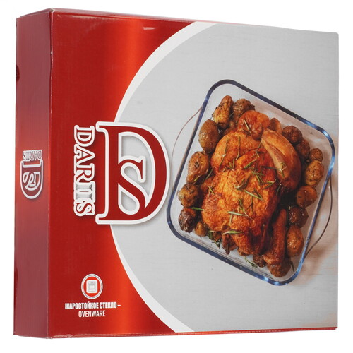Купить Форма для выпекания Dariis 45024 прозрачный  9174095. Характеристики, отзывы и цены в Донецке