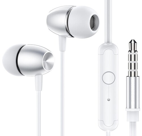 Купить Проводные наушники Borofone BM57 серебристый 2024  5465120. Характеристики, отзывы и цены в Донецке