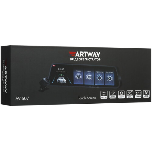 Купить Видеорегистратор-зеркало ARTWAY AV-607 + камера заднего вида  9254378. Характеристики, отзывы и цены в Донецке