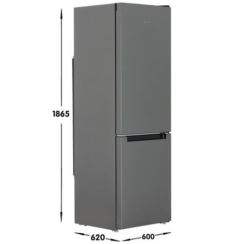 Купить Холодильник с морозильником   Indesit ITS 4180 NG серый  9082291. Характеристики, отзывы и цены в Донецке