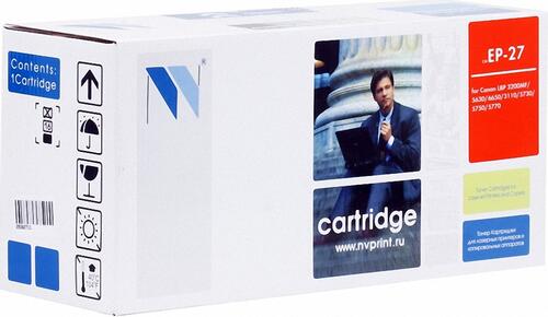 Купить Картридж лазерный NV Print EP27 черный  0129807. Характеристики, отзывы и цены в Донецке