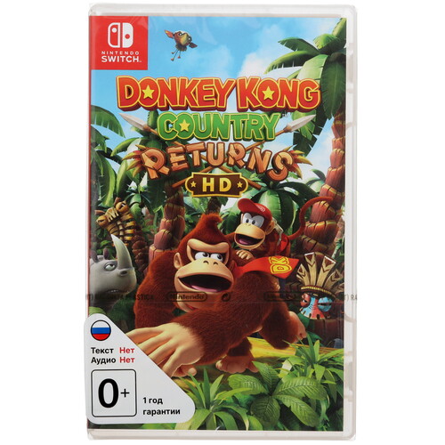 Купить Игра Donkey Kong Country Returns HD (Switch)  5611361. Характеристики, отзывы и цены в Донецке