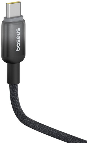 Купить Кабель круглый Baseus USB Type-C - USB Type-C черный 1 м  5627550. Характеристики, отзывы и цены в Донецке