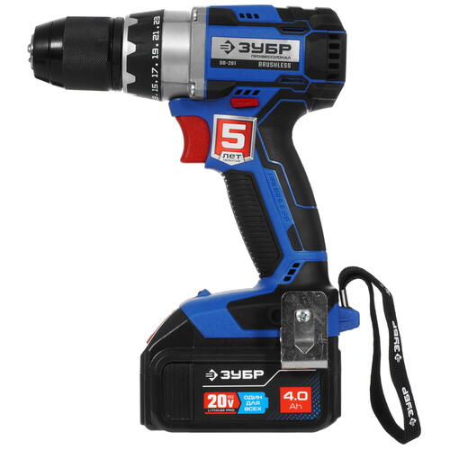 Купить Дрель-шуруповерт Зубр DB-201-42 20V MAX PRO  9939272. Характеристики, отзывы и цены в Донецке