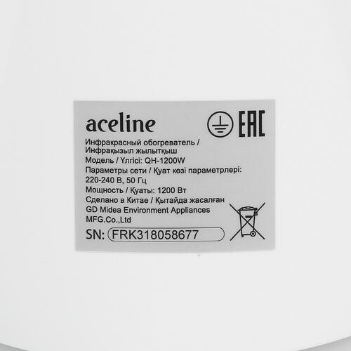 Купить Инфракрасный обогреватель Aceline QH-1200W  5412377. Характеристики, отзывы и цены в Донецке