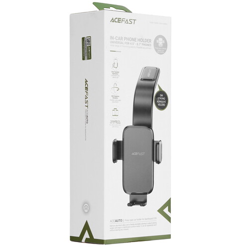 Купить Держатель автомобильный ACEFAST D28 черный  9191297. Характеристики, отзывы и цены в Донецке