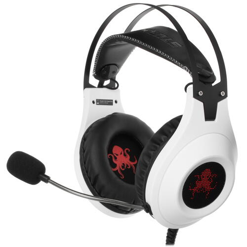 Купить Проводные наушники DEXP Storm Pro белый  1250134. Характеристики, отзывы и цены в Донецке