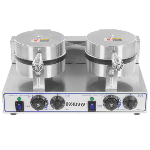 Купить Вафельница Viatto HWB-2 серебристый  9985865. Характеристики, отзывы и цены в Донецке