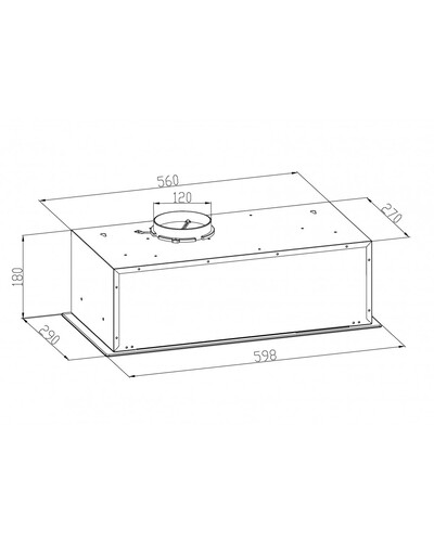 Купить Вытяжка полновстраиваемая SCHTOFF LIBERTY 60 черный  9240992. Характеристики, отзывы и цены в Донецке