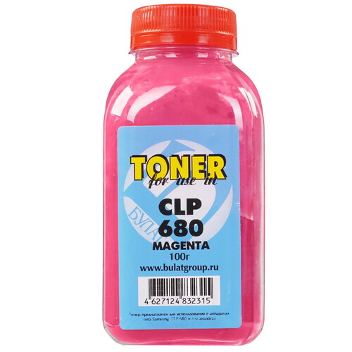 Купить Тонер Булат BASMCLP680070 пурпурный  5601055. Характеристики, отзывы и цены в Донецке