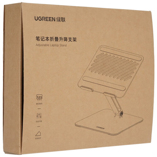 Купить Складная подставка UGREEN LP339 серебристый  5086778. Характеристики, отзывы и цены в Донецке