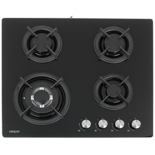 Купить Газовая варочная поверхность Akpo PGA 604 RGC-T BL  8124445. Характеристики, отзывы и цены в Донецке