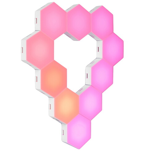 Купить Светильник настенно-потолочный Home Ideas Треугольники (10 модулей) белый/белый  9178376. Характеристики, отзывы и цены в Донецке