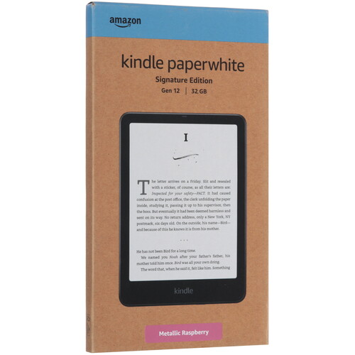 Купить 7" Электронная книга Amazon Kindle Paperwhite: Signature Edition (12th Gen) 2024 розовый  5607434. Характеристики, отзывы и цены в Донецке