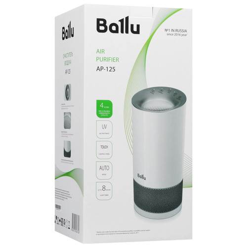 Купить Очиститель воздуха Ballu AP-125 белый  9014308. Характеристики, отзывы и цены в Донецке