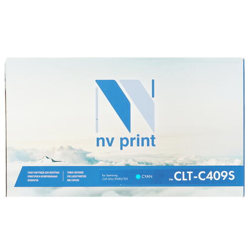 Купить Картридж лазерный NV Print CLT-C409S голубой, с чипом  0186839. Характеристики, отзывы и цены в Донецке