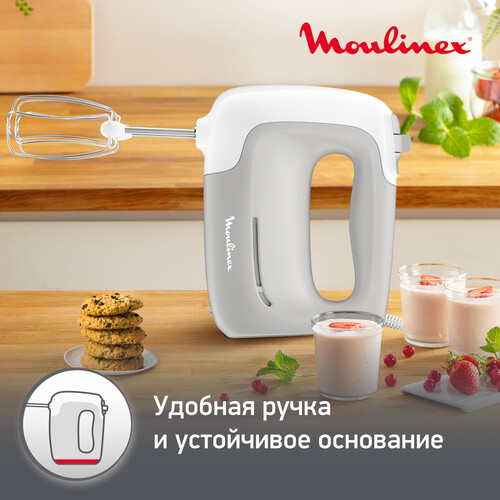 Купить Миксер Moulinex Prepmix HM450B10 серый  5069082. Характеристики, отзывы и цены в Донецке