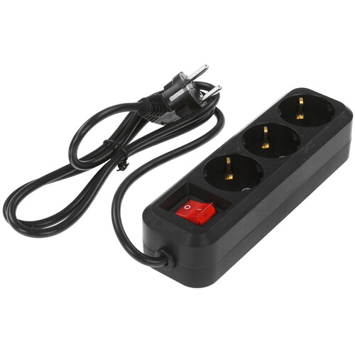 Купить Удлинитель TDM ELECTRIC Народный SQ1303-1120 черный  9277196. Характеристики, отзывы и цены в Донецке