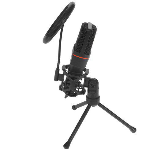 Купить Микрофон Redragon Seyfert GM100 черный  5614360. Характеристики, отзывы и цены в Донецке