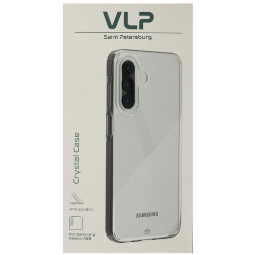 Купить Накладка  VLP Crystal Case для Samsung Galaxy A26 прозрачный  5619737. Характеристики, отзывы и цены в Донецке