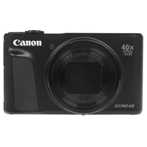 Купить Компактный фотоаппарат Canon PowerShot SX740 HS черный  1285203. Характеристики, отзывы и цены в Донецке