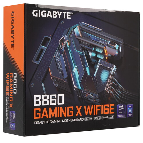 Купить Материнская плата GIGABYTE B860 GAMING X WIFI6E  5615208. Характеристики, отзывы и цены в Донецке