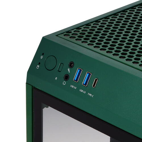 Купить Корпус Thermaltake The Tower 100 Racing Green [CA-1R3-00SCWN-00] зеленый  4852250. Характеристики, отзывы и цены в Донецке