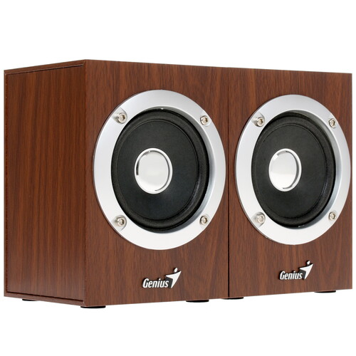 Купить Колонки Genius SP-HF280 коричневый  1676918. Характеристики, отзывы и цены в Донецке