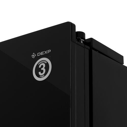 Купить Холодильник Side by Side   DEXP SBS4-59AKA черный  5400702. Характеристики, отзывы и цены в Донецке